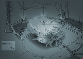 Time Travel Inc. Concept-Art Timemachine
