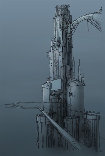 Time Travel Inc. Concept-Art Gebäude B
